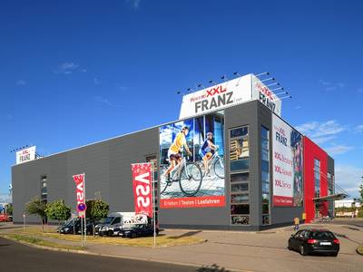 Neubau Zweirad Zentrum Fahrrad Franz – Mainz