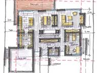 Neubau Einfamilienwohnhaus –  Gau-Algesheim  Grundriss Eingangsgeschoss Vorentwurf